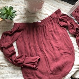 Off the shoulder Top